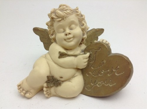 Angioletto cherubino con - con, cuore