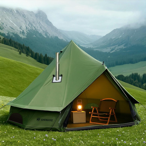 Tenda campana tela - in,