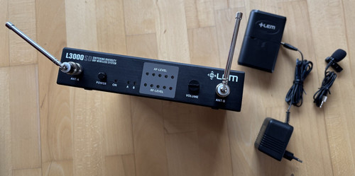 Microfono wireless lem l3000 - wireless,