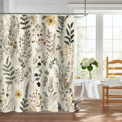 Tenda doccia vintage - , fiori