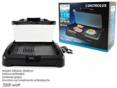 Barbecue elettrico con grill - elettrico,