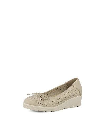Ballerine con zeppa donna