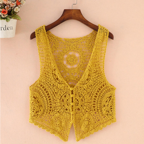 Gilet cardigan - , smanicato