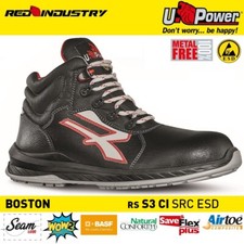UPOWER SCARPE LAVORO ANTINFORTUNISTICA BOSTON ESD S3 CI SRC U-POWER +