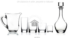 SET BICCHIERI DI CRISTALLO