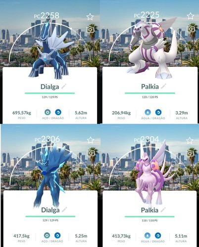 Pokemon dialga palkia non - palkia,