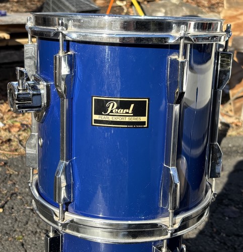 Pearl export blue tom - blue, drum
