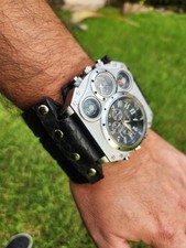 orologio uomo doppio tempo