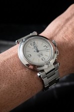 Cartier Pasha C Big Date White