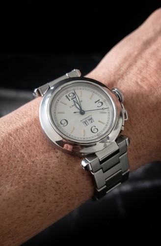 Cartier pasha big date - c,