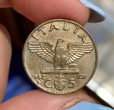 5 CENTESIMI 1942 IMPERO RARO