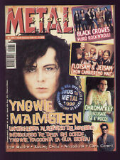 METAL SHOCK 281/1999 MALMSTEEN BLACK CROWES FLOTSAM & JETSAM CHROMA KEY ROTTING