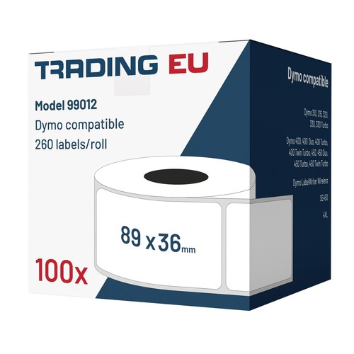 100 etichette compatte dymo - compatte, a