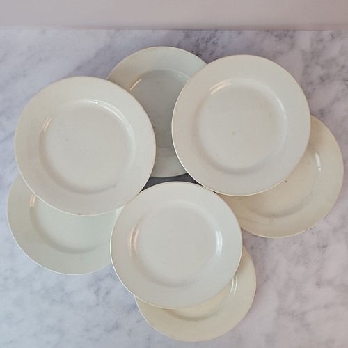 Assiettes plates faïence - plates, en