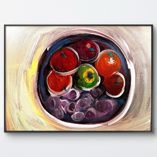 Fruttiera originale art - , 12x16