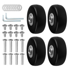 4 Pezzi Ruote Ricambio Trolley