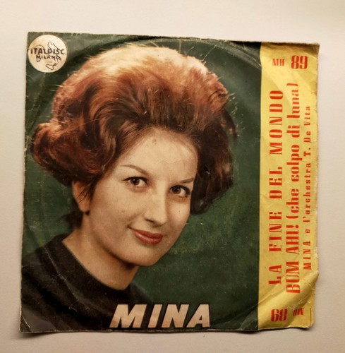 Disco vinile giri mina la - mina,
