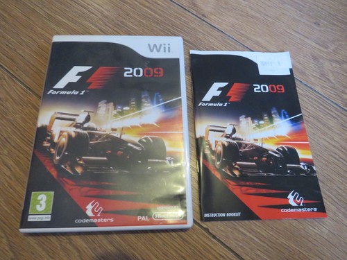 2009 nintendo wii formula 1 - f1,