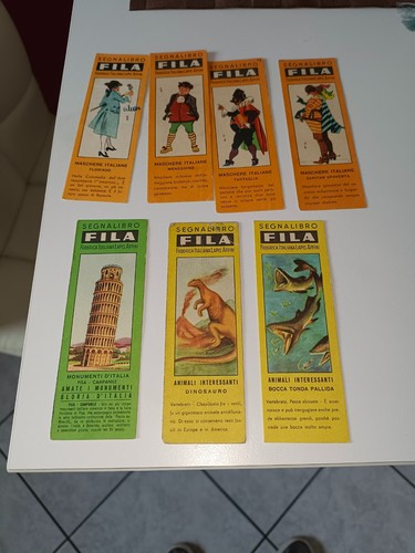 Lotto segnalibri fila - lotto, 7