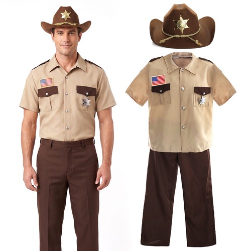 Costume sceriffo zombie hunter - sceriffo,