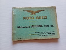 Moto Guzzi Airone 250 Turismo Sport 1955 manuale officina originale