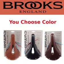 Sella Brooks B17 intagliata NERA/MARRONE/MIELE sella bici da strada in pelle con ritaglio