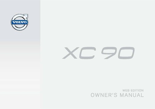 Volvo xc90 manuale uso - manuale, d'uso