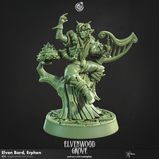 Elf Barde Miniatura Set Elf