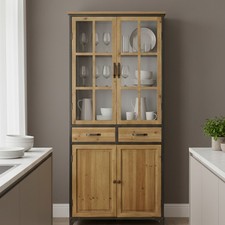 Credenza Cucina Alta Vetrina 4