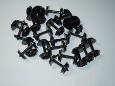 LIMA H0 TRENO  22 ASSALI IN PLASTICA CLASSICI CON PUNTE CONICHE VARIE MISURE-