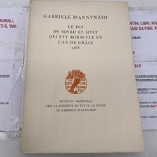 GABRIELE D'ANNUNZIO - LE DIT
