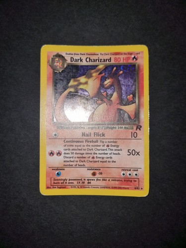 Dark charizard holo 82 - charizard,