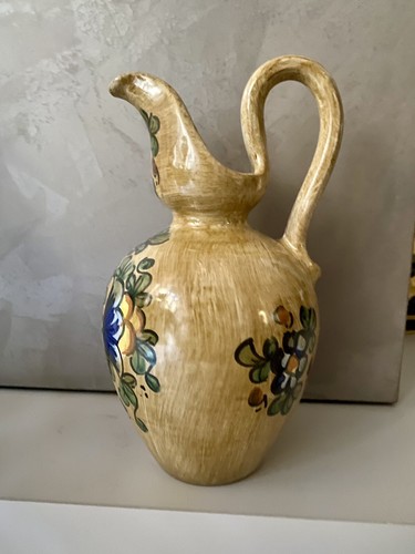 Brocca ceramica dipinta - brocca,