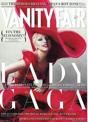 Vanity fair magazine - vanity, gaga