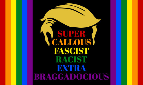 Anti trump super callous - trump,