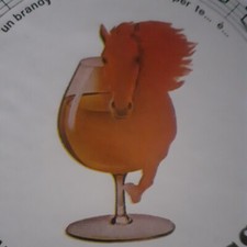 Cavallino Rosso Brandy Sticker