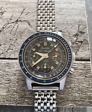 Vintage 1960 Accurist Diver Chronograph Submarino Exotic Landeron  349 Ref. 2002