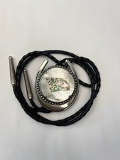 Splendida cravatta bolo simbolo Stato del Montana di Joseph Phetteplace