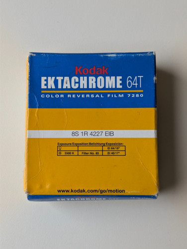 Kodak ektachrome 64t - kodak, pellicola