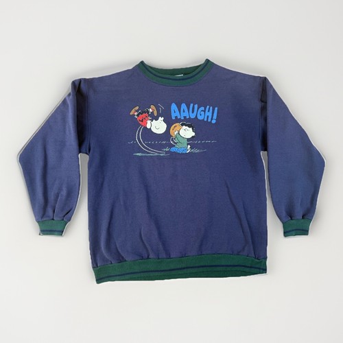 Felpa vintage peanuts charlie - felpa,