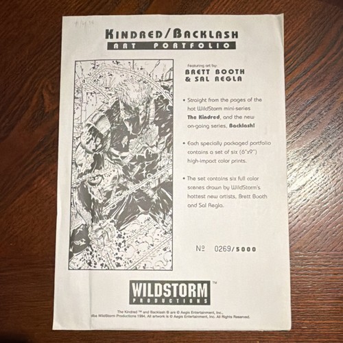 Wildstorm kindred backlash art - kindred/backlash,