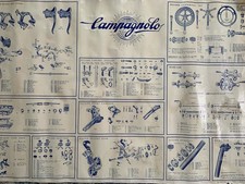 Poster Componenti Bici da Strada Campagnolo 1973 Vintage