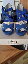 Scarpe donna tacco 12 blu ti amo collection 38