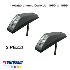 COPPIA FANALINI LUCI TETTO