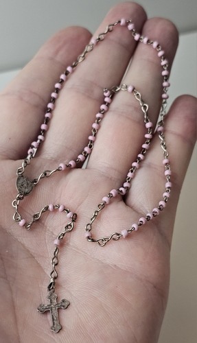 Rosario sterling vetro - sterling, rosa