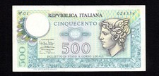 CINQUECENTO 500 LIRE TESTA DI