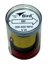  Bird 43 Wattmetro Elemento 5D 200-500 MHz 5 Watt (Nuovo)