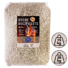 Pellet di faggio 15 kg 30 kg