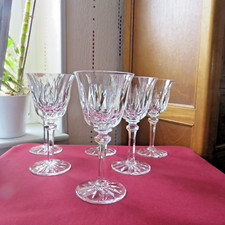 6 verres a eau cristal de
