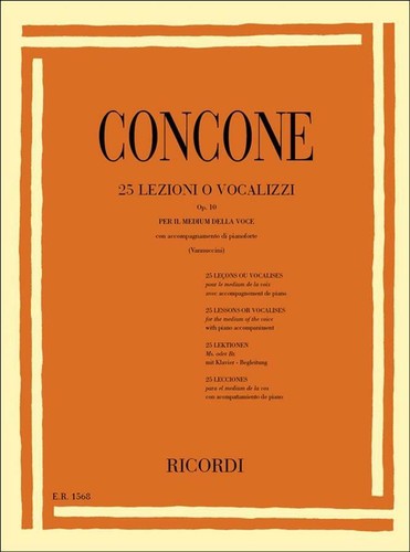 Lezioni vocalizzi 10 - 25,
